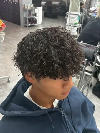 パーマ メンズ メンズ特化美容師 🌙RINAのヘアスタイル