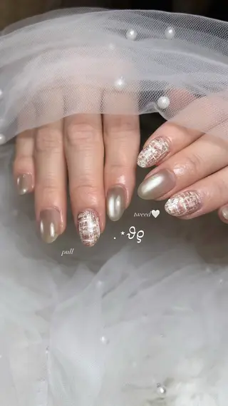 ネイル 𝑬𝑹𝑰𝑲𝑨 𓂃🎀𓈒𓏸のネイルデザイン