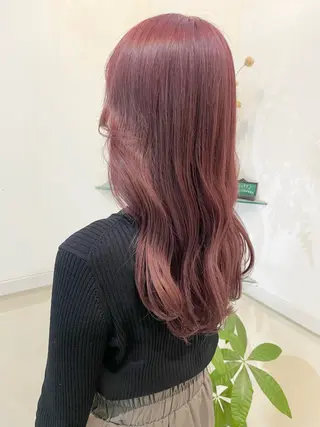 ロング カラー 髪質改善カラー🤍 エクステ✨君島由実子のヘアスタイル