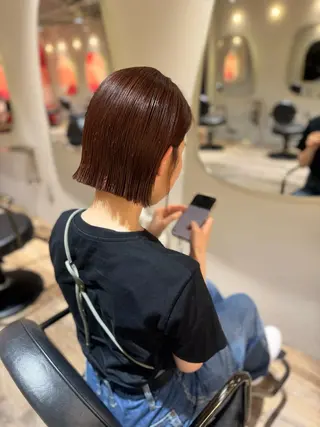 ショート 【天満1艶髪】潤艶/ 髪質改善🌹釣本竜哉のヘアスタイル
