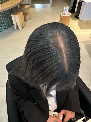 カラー Earth川原店所属・zaki otohaのヘアスタイル