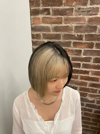 ショート カラー 山野愛子美容室　銀座店所属・tomoメンズ特化 /パーマ/カットのヘアスタイル