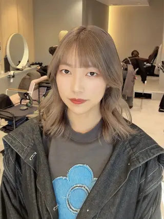 Riku 艶カラーのヘアスタイル