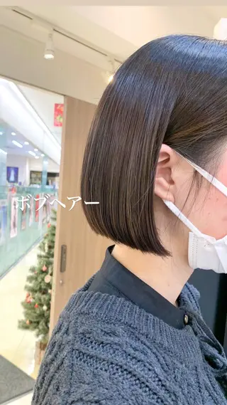 ショート 似合わせカラー/艶 髪質改善/ヨシザキのヘアスタイル
