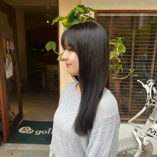 ロング putri店長 和田鈴采のヘアスタイル