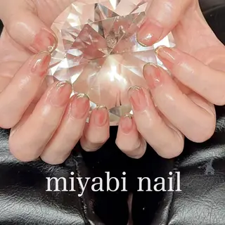 ネイル miyabi nail 桂川駅近くのネイルデザイン
