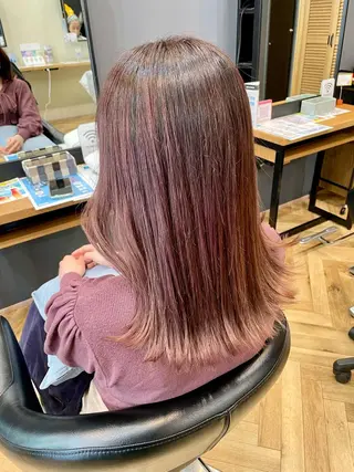 ミディアム 韓国ヘア/レイヤー 🇰🇷/艶髪/長橋のヘアスタイル