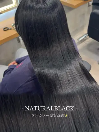ロング カラー ナチュラル艶カラー/ YUNAのヘアスタイル