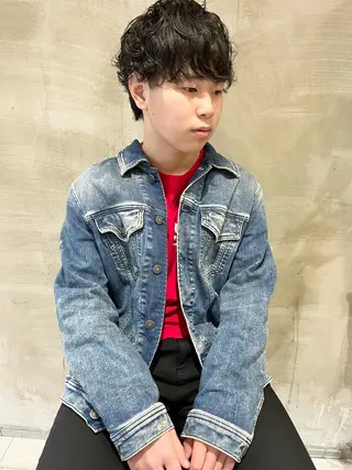 ショート メンズ ill副店長 立和田純也のヘアスタイル