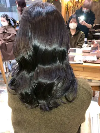 カラー ショート/ボブ️🩵 似合わせ 武田藍花のヘアスタイル