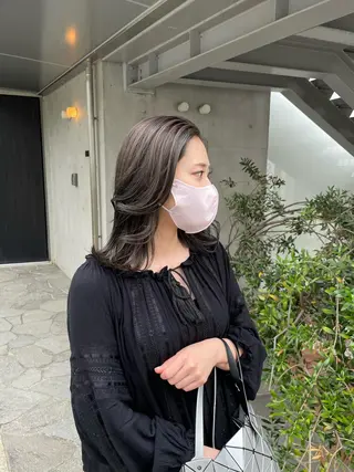 ミディアム カラー 🌿髪質改善🌿艶髪 透明感🌿karenのヘアスタイル