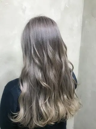 ロング カラー 🌈髪質改善💕 縮毛矯正✨青木まで✨のヘアスタイル