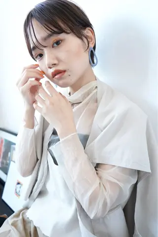 ショート ダメージレス◎東区/ 艶カラー💫/斉藤拓のヘアスタイル