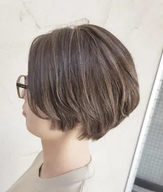 ショート カラー Aｎ Hair 所属・しらはま ようこのヘアスタイル