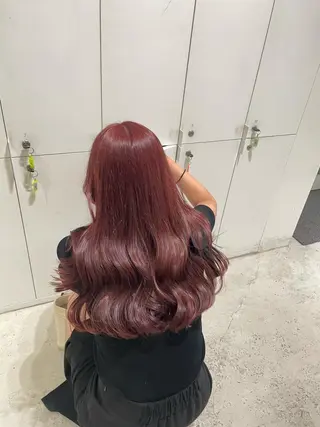 ロング カラー loely 💞miyuのヘアスタイル