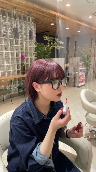 ショート SOMEDAY Lx所属・金山 美祐のヘアスタイル