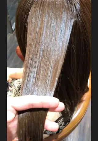 ロング 縮毛矯正/ 髪質改善 /ショート　圍　崇行のヘアスタイル