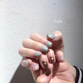 ネイル kichi･:* みじゅのネイルデザイン