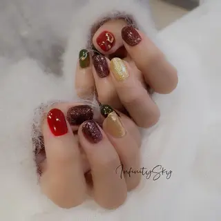 ネイル infinity skyのネイルデザイン