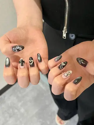 ネイル NailByua 武蔵新城徒歩4分のネイルデザイン