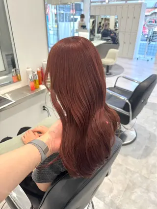 ロング カラー ParveMix🍀 藤原愛未のヘアスタイル