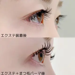 マツエク・マツパ 🫧マツエク×パーマ 🫧束感/sanaeのマツエク・マツパデザイン