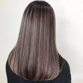 ロング カラー 樽見 浩司のヘアスタイル