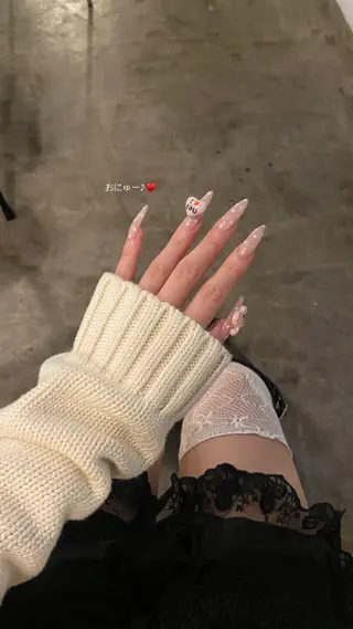 ネイル Allure小山店 アミのネイルデザイン