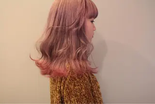 ロング カラー ras hairdesign所属・心斎橋 ママ美容師 笹 友加里のヘアスタイル