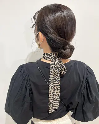 ミディアム ヘアアレンジ tomida yukiの眉毛・アイブロウイメージ