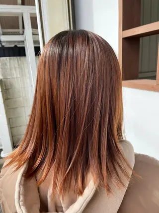 ミディアム 美容室 Jフィドルファドル所属・わきた かずなのヘアスタイル