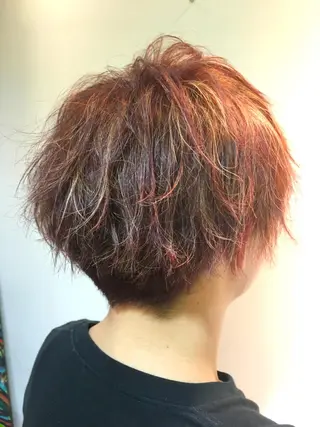 ショート カラー メンズ 🐝肥田 しょーと🐝のヘアスタイル