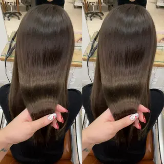 セミロング カラー ブリーチデザインカラ ー/メンズ◎mariのヘアスタイル