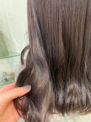 カラー 髪質改善カラー🤍 エクステ✨君島由実子のヘアスタイル