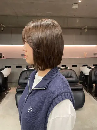 ミディアム カラー 表参道/髪質改善・ 透明感 colorのヘアスタイル