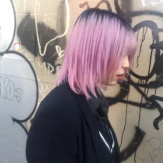 ショート カラー ブリーチ難民の救世主 サロンINK.渋谷のヘアスタイル