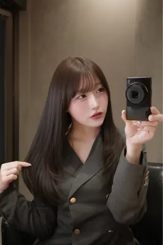 ロング 美顔形成｜酒井 ｜青山のヘアスタイル