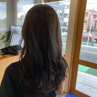 ロング 後藤 千絵のヘアスタイル