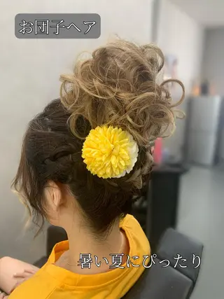 ヘアアレンジ Make up Salon Flow所属・中川 沙里のヘアスタイル