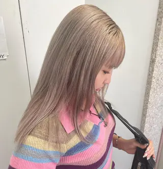 ロング カラー 表参道♡暗髪♡ 艶カラー♡アユミのヘアスタイル