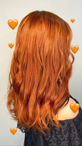 カラー benji所属・Hamatsu Misakiのヘアスタイル