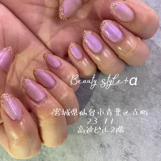 ネイル Beauty style +α所属・Memezawa Nanaのネイルデザイン