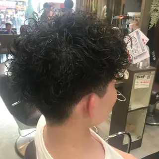 ショート パーマ メンズ AOI✩⡱ y2kネイルのネイルデザイン