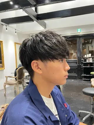 カラー メンズ 韓国メンズヘア/ ダウンパーマ/歩夢のヘアスタイル