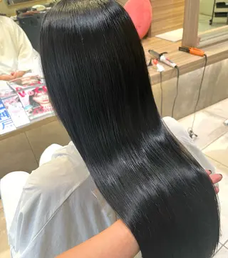 ロング パーマ 川越 輝梨奈のヘアスタイル