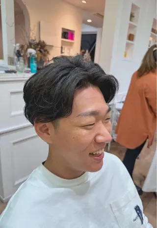 ショート メンズ cyan 水川和馬のヘアスタイル