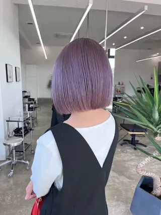 ショート カラー Nought etre 西金沢のヘアスタイル