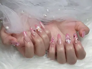 ネイル 【Eclat ｴｸﾗ】nail＆beauty所属・Eclat〔ｴｸﾗ〕 MOEKA𝜗𝜚*のネイルデザイン