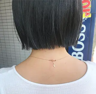 ショート カラー * 透明感カラー c h i h o *のヘアスタイル