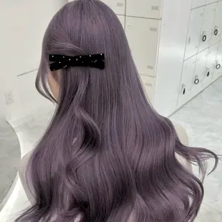ミディアム カラー 🎀🧁ダメージレス 艶髪カラー🧁🎀のヘアスタイル